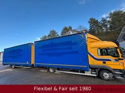 MAN TGL 10.220 Jumbozu 120m³,6,45+9,10m.,Hochdach!!