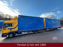 MAN TGL 10.220 Jumbozu 120m³,6,45+9,10m.,Hochdach!!