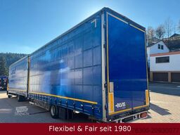 MAN 12.220 Jumbozug 120m³+Wecon Anhänger,Standklima