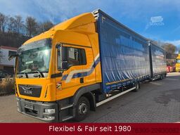 MAN TGL 12.220,Abstandstempomat,120m³+H&W Anhänger