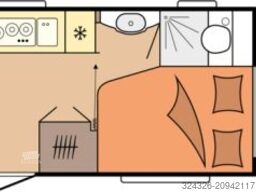 Hobby De Luxe 460 UFe Rundsitzgruppe