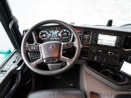 SCANIA G 280 / SOLÓWKA / 4x2 / FIRANKA - 7,7 m / BDE /