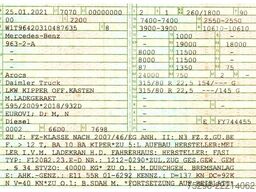 MERCEDES-BENZ Arocs 1935 / Fernbedienung/ Fassi / KRAN  KIPPER