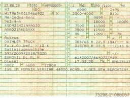 MERCEDES-BENZ Actros 1853 / Retarder / Kompressor / Kipphydr.