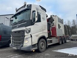 Volvo Fh540 Tridem crane truck w/ 31 t/m Fassi crane wit