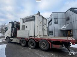 Volvo Fh540 Tridem crane truck w/ 31 t/m Fassi crane wit