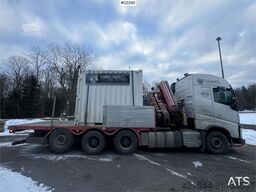 Volvo Fh540 Tridem crane truck w/ 31 t/m Fassi crane wit