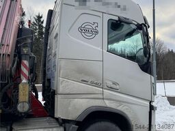 Volvo Fh540 Tridem crane truck w/ 31 t/m Fassi crane wit
