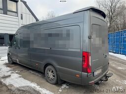 Mercedes-Benz Sprinter - camper built for snowmobiling