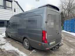 Mercedes-Benz Sprinter - camper built for snowmobiling
