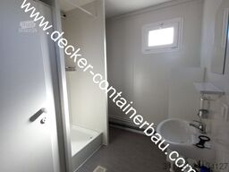 Decker Containerbau Sanitärcontainer 10ft, Dushe und WC