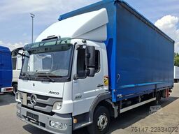 MERCEDES-BENZ 822 L Atego Schiebeplane Edscha Ladebordwand AHK