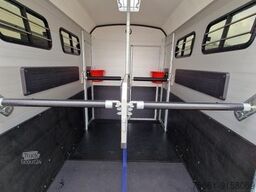 BÖCKMANN Portax L SR 2Pferdeanhänger NEUES MODELL Schwarz