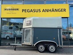 BÖCKMANN Duo 2 Pferdeanhänger  2t. Holz/Poly