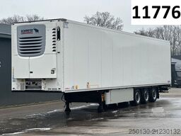 SCHMITZ CARGOBULL SCB Tiefkoffer mit Rohrbahnen & Paletten Kiste