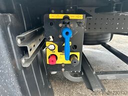 SCHMITZ CARGOBULL SCB Tiefkoffer mit Rohrbahnen & Paletten Kiste