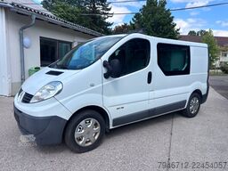 RENAULT Trafic Kasten DOKA 6 Sitzer Klima TÜV AHK *2014*