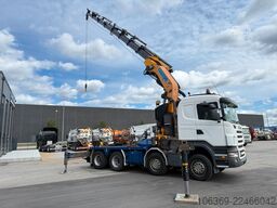SCANIA R500 8X4 / Kran EFFER 1355 8/S Winch Euro 5