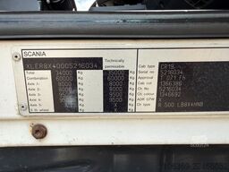 SCANIA R500 8X4 Kran / Crane EFFER 1355 8/S Winch