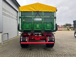 Kröger 18to 560er bereift 3 Schieber mit Kunststoffbordwand Interne Nr. 40758