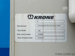 KRONE N/A SD ISOLATED BOX THERMO KING SLXi 300 LIFT AX
