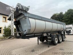 SCHWARZMÜLLER D21K0 Stahl Mulde Thermo 25m³ hydra. Hinterachse