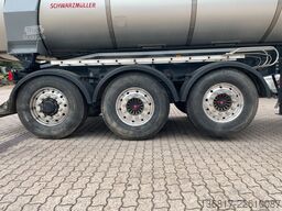 SCHWARZMÜLLER D21K0 Stahl Mulde Thermo 25m³ hydra. Hinterachse