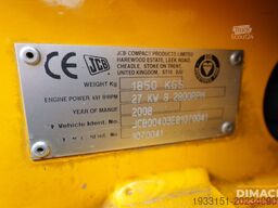 JCB 403 Zeer nette shovel met hydraulische snelwiss...