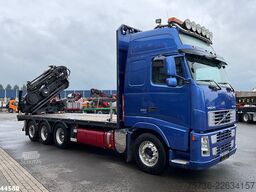 Volvo FH 520 8x4 Euro 5 Hiab 24 Tonmeter laadkraan + ...