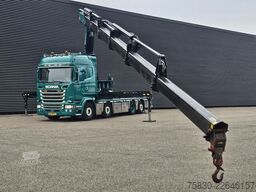 Scania R450 8x2 / HMF 60TM / CRANE / KRAN