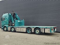 Scania R450 8x2 / HMF 60TM / CRANE / KRAN