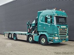 Scania R450 8x2 / HMF 60TM / CRANE / KRAN