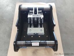  OilQuick OQ65 Adapterplatte für Westtech & mehr