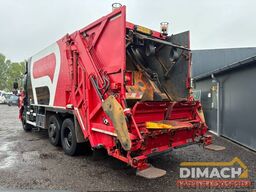 DAF FAG CF75.310 6x2 - VDK Geesink, 2 compartimente...