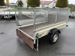Unsinn FZ-Technik K 1325 Gitter Kastenanhänger gebremst