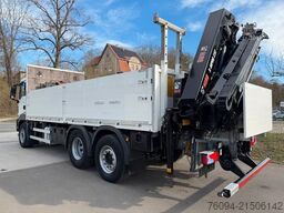 MAN TGS 26.400 6x2 Pritsche KRAN 15m FUNK AHK