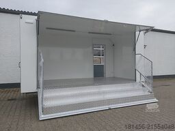trailershop Eventtrailer Messe Präsentation 470x200x230cm
