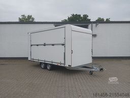 trailershop Eventtrailer Messe Präsentation 470x200x230cm