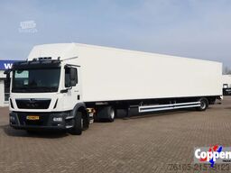 MAN TGM 15.290 Trekker + Heiwo city trailer geïsole...
