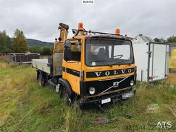 Volvo F408 4x2 crane truck w/ Tico 350 crane and low km