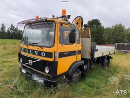 Volvo F408 4x2 crane truck w/ Tico 350 crane and low km