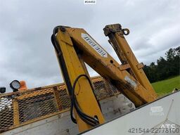 Volvo F408 4x2 crane truck w/ Tico 350 crane and low km