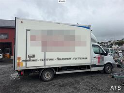Mercedes-Benz Sprinter 316 CDI box truck with tail lift and two