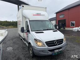 Mercedes-Benz Sprinter 316 CDI box truck with tail lift and two