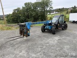 Genie GTH-2506 telescopic handler supplied with a bucket