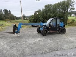Genie GTH-2506 telescopic handler supplied with a bucket