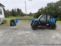 Genie GTH-2506 telescopic handler supplied with a bucket