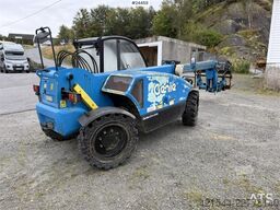 Genie GTH-2506 telescopic handler supplied with a bucket