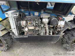 Genie GTH-2506 telescopic handler supplied with a bucket
