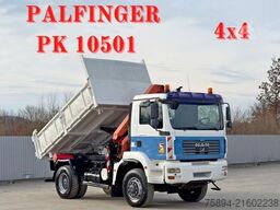 MAN TGM 18.330 * KIPPER 3,80m * PK 10501/FUNK * 4x4